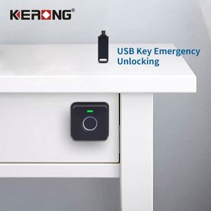 KERONG anahtarsız giriş akıllı kilit anti-hırsızlık elektronik biyometrik çekmece parmak izi kilidi - Product Image 6