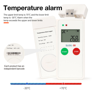 Wholesale High Quality <strong>Temperature</strong> Record <strong>Data</strong> <strong>Logger</strong> <strong>Temperature</strong> Alarm Cold Chain <strong>Temperature</strong> Recorder - Product Image 2