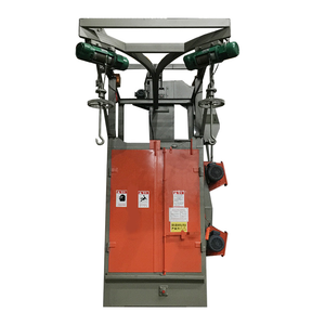 Çift kanca kaynak parçaları yüzey temizleme döküm malzemesi yüksek satış için kumlama makinesi çelik güç tür Motor motoru - Product Image 1