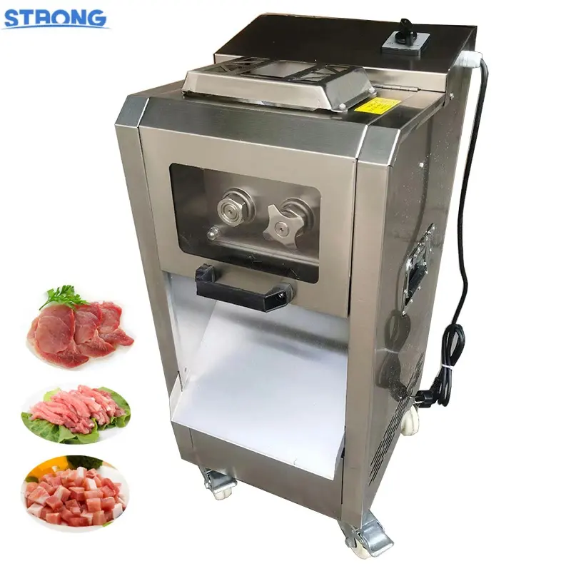 JG031 Máquina comercial elétrica automática para cortar carne crua e cortar peito de frango