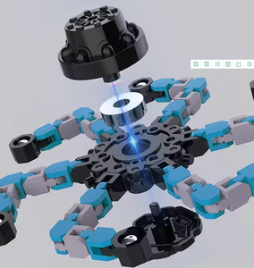 2025 Hot <span class=keywords><strong>Fidget</strong></span> cảm giác đồ chơi cho trẻ em người lớn tự Làm Robot <span class=keywords><strong>Spinner</strong></span> làm bằng nhựa PU cho chứng tự kỷ giảm căng thẳng được chứng nhận bởi CPC <span class=keywords><strong>CE</strong></span> - Product Image 5