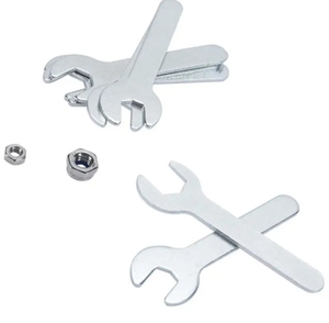 Hot bán Mini đóng dấu Hex duy nhất kết thúc mở cờ lê cờ lê Supper đánh bóng kết hợp Metric OEM tùy chỉnh hộp thép carbon - Product Image 4