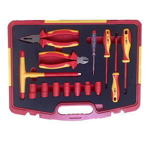 25pcs năng lượng mới công cụ bảo trì VDE cách điện tuốc nơ vít mở cờ lê ổ cắm 1000V - Product Image 5