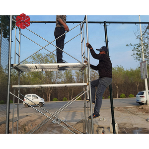 Movable Used <strong>Ladder</strong> <strong>Frame</strong> Formwork <strong>Scaffolding</strong> <strong>System</strong> Scaffold 5' Mason Box <strong>Frames</strong> F-lock - Product Image 5