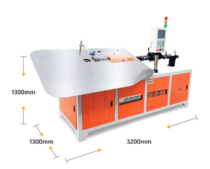 Dobladora de alambre automática de formas múltiples de 3-8mm 2d con sistema de control CNC - Product Image 5