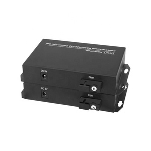 工业 RS485/RS422/RS232 双向数据单模串行光纤转换器