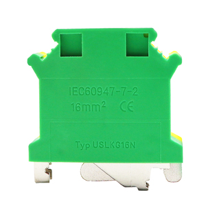 Flapper <strong>Spring</strong> Type Through Safety GuideConnector Feed Through Ground <strong>Terminal</strong> <strong>Block</strong> Screw <strong>Connection</strong> - Product Image 3