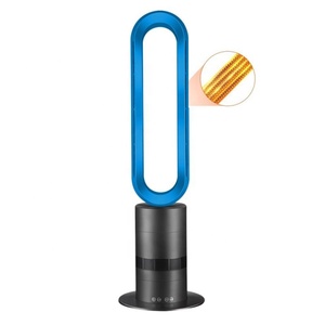 OEM Wholesale Portable Air Cooling Oscillating <strong>2</strong> in 1 <strong>PTC</strong> Heating Floor Bladeless Fan <strong>Heater</strong> - Product Image 6