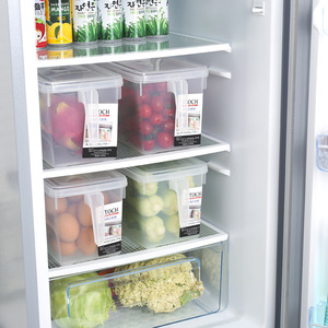 选择乐趣带走食物容器储物盒和储物盒塑料容器多功能透明储物盒带盖手柄 - Product Image 3