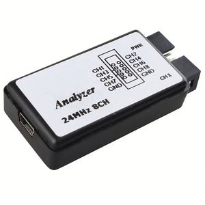 電子部品24Mサンプリング8チャネルUSBロジックアナライザーマイクロコントローラーARM FPGAデバッグツール - Product Image 3