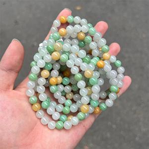 Natural Myanamar <strong>Jade</strong> Bracelet 8mm 10mm 13~14mm Type a <strong>Jade</strong> Bracelets Women Red <strong>Jade</strong> Bracelets for Women Men Jewelry - Product Image 1