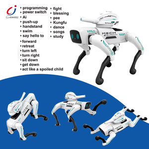 Chengji Remote Control Machine Dog 2 in 1 Intelligent AI Rc <strong>Programming</strong> Dancing Story Interactive Smart Remote Control Dog Toy - Product Image 5