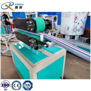 Yumuşak PVC çelik güçlendirilmiş hortum ekstrüzyon makinesi PVC tel emme hortumu makine fabrikası - Product Image 4