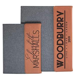 Gangtong cá nhân danh mục đầu tư <span class=keywords><strong>padfolio</strong></span> kinh doanh tổ chức da/vải tùy chỉnh notepad chủ W đóng cửa từ tính | 3 màu sắc 6 - Product Image 3