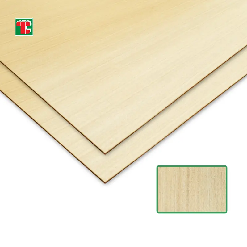1220*2440 China Natural corona corte ceniza laminada chapa de madera Panel de chapa 3Mm chapa de madera contrachapada hoja