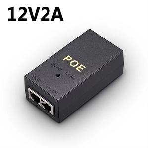 Adaptador de corriente de escritorio, extensor de red Powerline de 24V, 12V, Ip, cámara, Ethernet, 1A, divisores Poe - Product Image 4