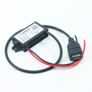 DC-DCコンバータモジュール入力6V ~ 32V ~ 5V ~ 12V 24W (最大) USBステップダウン出力アダプターカーポッティング防水パワー - Product Image 4