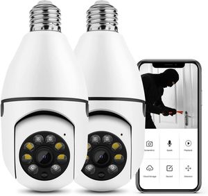 1080P3MPナイトビジョン5gワイヤレスPTZ電球カム自動追跡360度Wifi隠しCctvセキュリティカメラ電球 - Product Image 1