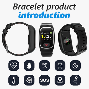 NH66 SOS GPS Ältere intelligente Armbanduhr Sturmerkennung Senioren-Sicherheitsuhr mit Gesundheitsüberwachung 2G programmierbare Smartwatch - Product Image 6
