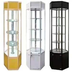Hot bán tháp trang sức hiển thị đứng truy cập cao tháp xoay đồ trang sức Showcase - Product Image 1