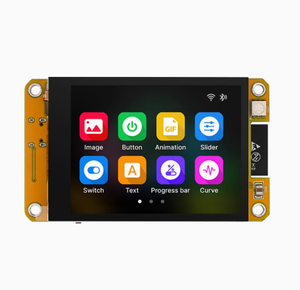 ESP32-2432 S02 8R 2,8-Zoll-Touchscreen-LCD-Bildschirm Modul TFT-Display ESP32-WROOM WiFi + Bluetooth Typ-C Arduino Günstige gelbe Anzeige