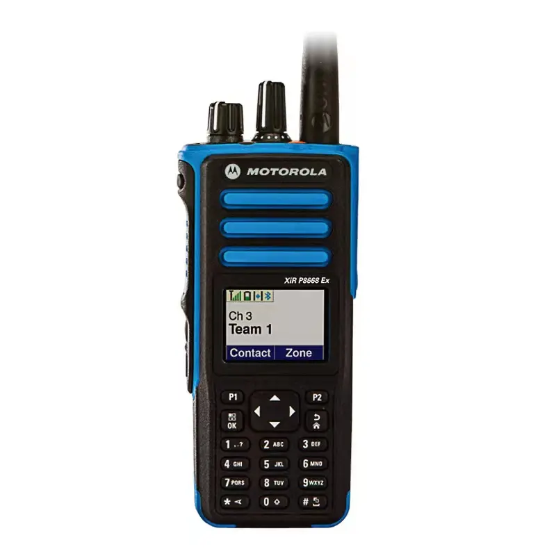 DGP8550ex originale a prova di esplosione a due vie walkie-talkie UHF/VHF portatile ad alta potenza radio DP4801ex
