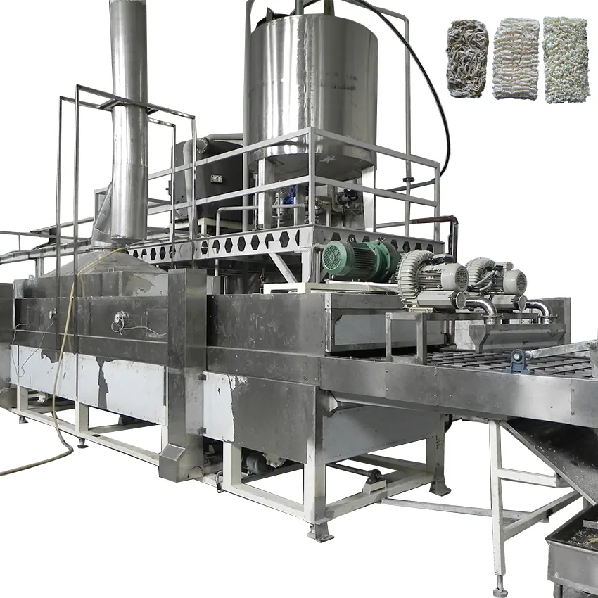 Comercial Máquina de Macarrão Instantâneo Frito Linha de Produção Melhor Preço/equipamentos de produção de macarrão de Trigo