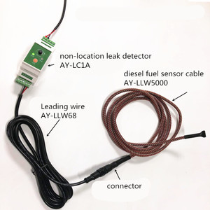 Sistema de Control de alarma de detección de fugas de agua, Detector de fugas de líquido de combustible de alta sensibilidad para habitación de ordenador