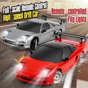 LDRC 1803 1/18 NSX RTR uzman seviye 2.4G orantılı ESP ESP Gyro Led ışıkları RC Drift araba yarışı araç modeli oyuncak RTR Metal - Product Image 3
