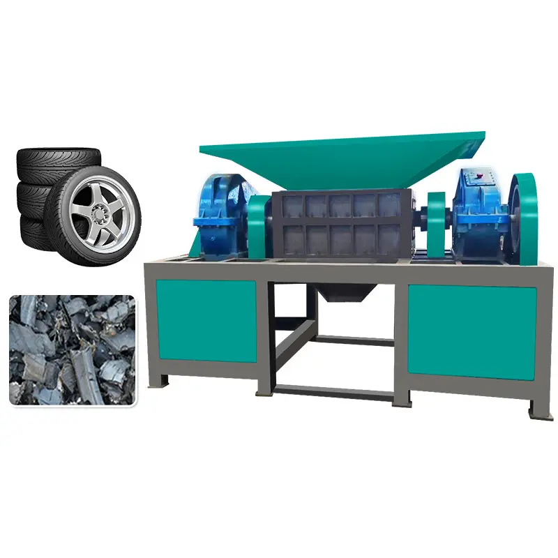 Macchinari riciclabili per trituratori di pneumatici in gomma per briciole di rifiuti di vendita caldi
