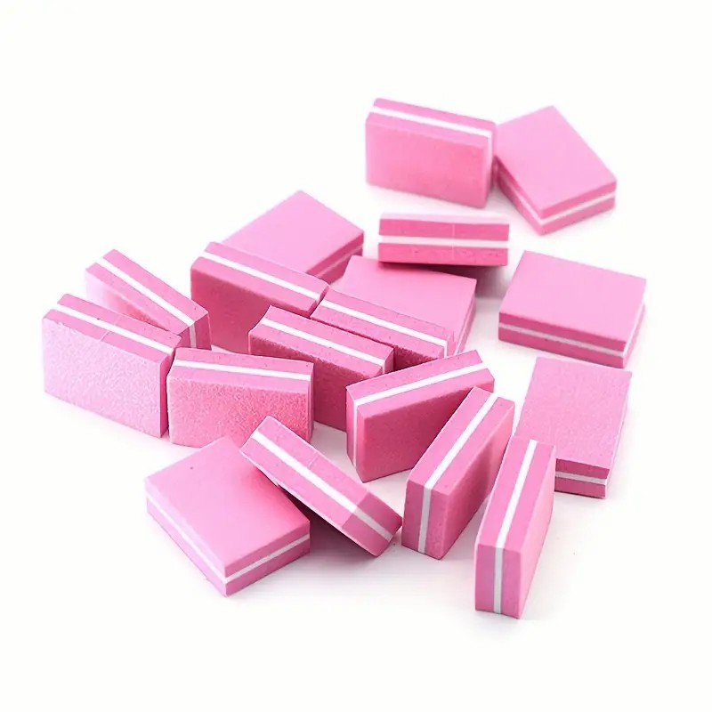 Bloc polissoir à ongles mini rose