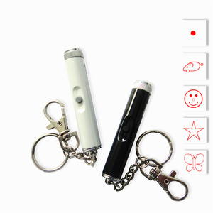 Multi Funzione 5 Forme Creativo Pet LED Pointer Keychain Divertente Penna Interactive Cat Laser Giocattolo Gatto Giocattolo Divertente - Product Image 4