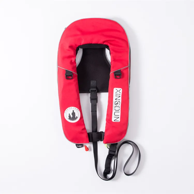 MED 100N waterproof inflatable lifejacket safety marine inflatable life jacket