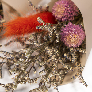 प्राकृतिक देहाती सजावटी Boho सूखे फूल Boho शादी की व्यवस्था मिनी के लिए फूल गुलदस्ता - Product Image 4