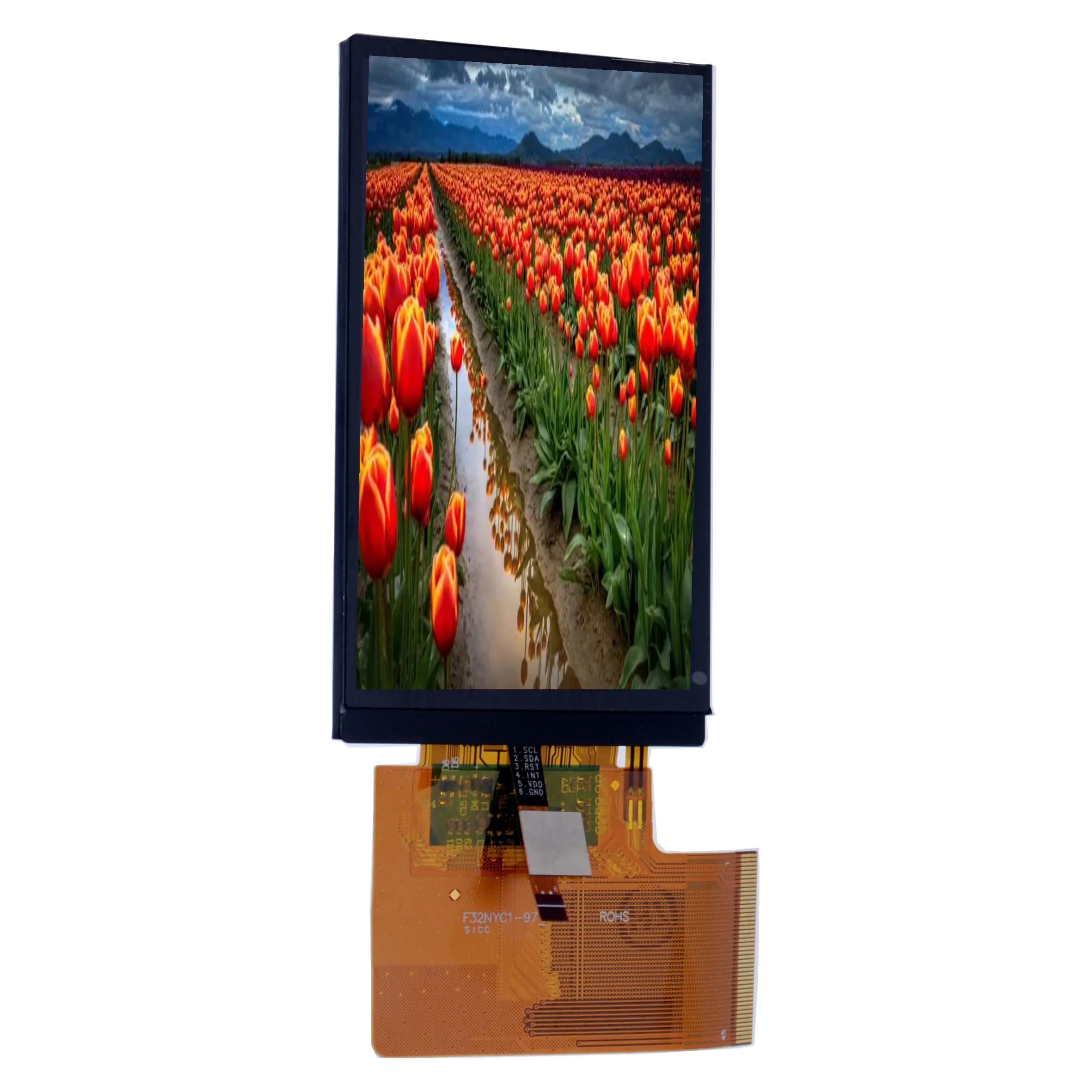 16.7M Full Colour 480X800 Resolution 3.2Inch Tft Lcd Display New Tft 3.2Inch Lcd Display With RGB Interface