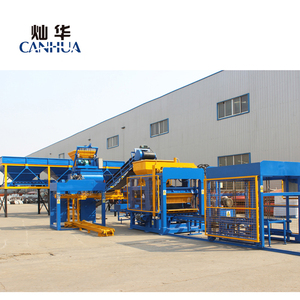 Máquina de fabricación de bloques de construcción automática de usada en Zimbabue para entrelazar ladrillos de hormigón y cemento - Product Image 1