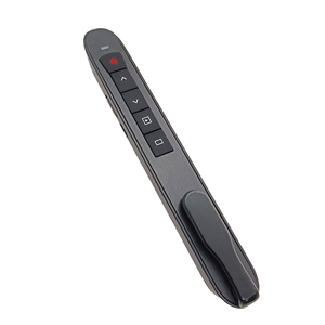 Powerpointer Presenter Remote Clicker puntatore Laser presentazione diapositiva USB Wireless 2.4G presentatore LOGO personalizzato per treno insegnante - Product Image 1