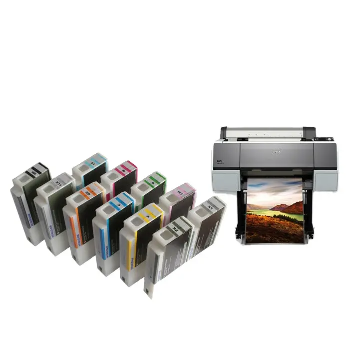 HONGSAM full 12 colors 700ml pigment ink cartridge for Canon iPF8400 iPF8410 iPF9400 iPF9410 Digital Printing