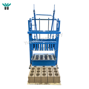 Máquina de fabricación de ladrillos de bloques entrelazados de hormigón de cemento Manual Popular Ventas directas de fábrica - Product Image 1