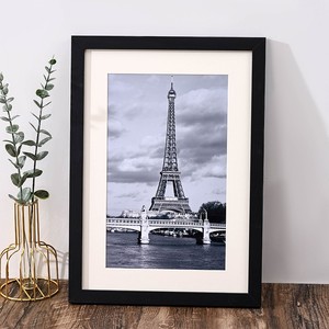Factory Custom <strong>4x6</strong> Inch <strong>White</strong> Woodgrain PS MDF Photo <strong>Frame</strong> for Home Gallery Decoration Table Wall Picture <strong>Frame</strong> - Product Image 2