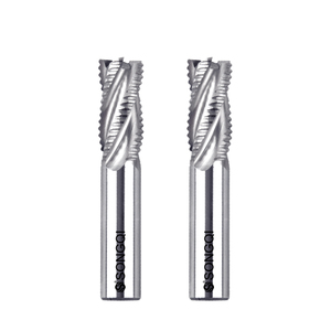 Songqi เครื่องมือแกะสลักไม้ M2 hss คาร์ไบด์ CNC การบีบอัดบิตขึ้นและลงโรงสีหยาบ - Product Image 2