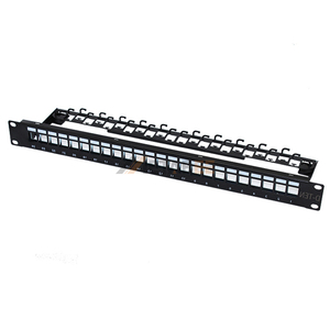 Panel de conexión paso a través del módulo RJ45 CAT5E CAT6