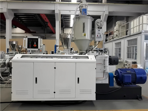 Plastik ekstruder HDPE PE PP PVC PPR elektrik hortum tel sevk borusu yapma makinesi üretim hattı - Product Image 3