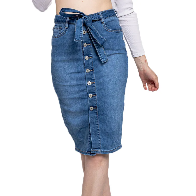 Respirable para mujer Vaqueros Skinny cortos, de poliéster informal de talle alto con flecos de realce ajustados de tela vaquera para verano