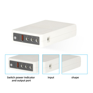 18000mAh Portable Mini UPS for WiFi Router 5V/9V/12V Multi-Output Lithium Battery <strong>Backup</strong> with Surge Protection Long <strong>Backup</strong> Time - Product Image 4