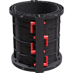Circular Concrete Column <strong>Formwork</strong> Construction Plastic Adjustable for <strong>Building</strong> Project Plastic <strong>Formwork</strong> <strong>System</strong> - Product Image 2