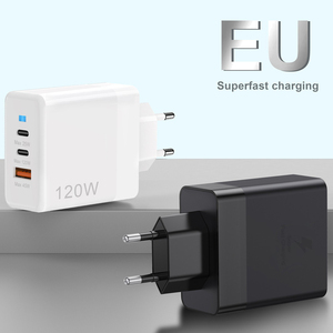 3พอร์ต120W USB + 2 USB-C PD 65W อะแดปเตอร์ชาร์จเร็ว USB ชนิด C ที่ชาร์จสำหรับ Apple iPhone 16 15 Pro Samsung S24 S23ซูเปอร์ - Product Image 4