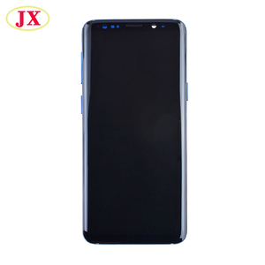 5.8 ''AMOLED สําหรับ Samsung S9 SM-G960 LCD หน้าจอสัมผัส Digitizer ประกอบอะไหล่ซ่อม SM-G960F จอแสดงผล LCD กรอบ