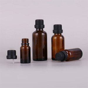 Proveedor OME botella de vidrio ámbar vacía personalizada para aceite esencial 5ml 10ml 15ml 20ml 30ml 50ml 100ml - Product Image 4