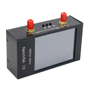 NanoVNA เครื่องวิเคราะห์สัญญาณเครือข่ายเวกเตอร์ V2,เครื่องวิเคราะห์เสาอากาศ50KHz-3GHz พร้อมเปลือกโลหะสำหรับคลื่นสั้น HF VHF UHF - Product Image 2